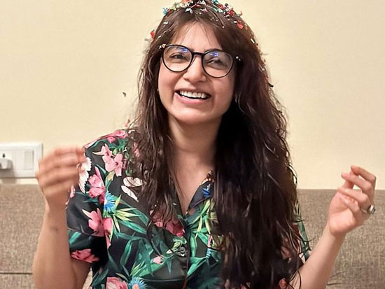 Adorable Samantha Enjoying Her Birthday Celebrations